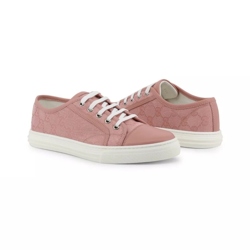 Gucci Pink GG Monogram Sneakers